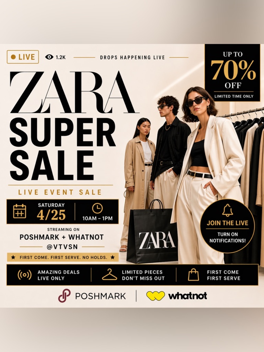 4/25 ZARA SUPER SALE